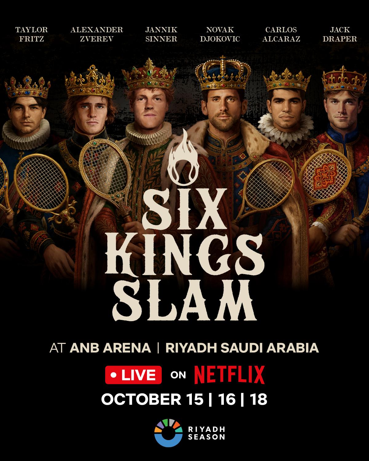 tabellone six kings slam 2025