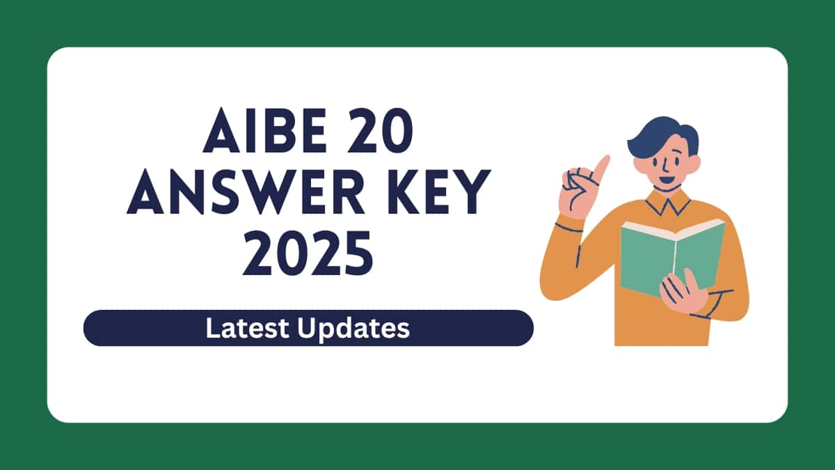 20 Answer Everything You Need to Know About AIBE 20 Answer Key 2025 – AssamTouch ...